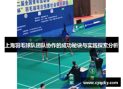上海羽毛球队团队协作的成功秘诀与实践探索分析
